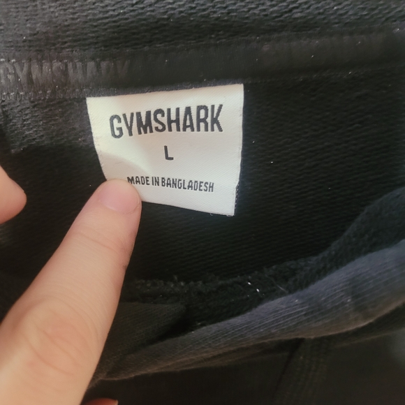 Gymshark Black Hoodie for Men - Picture 3 of 4